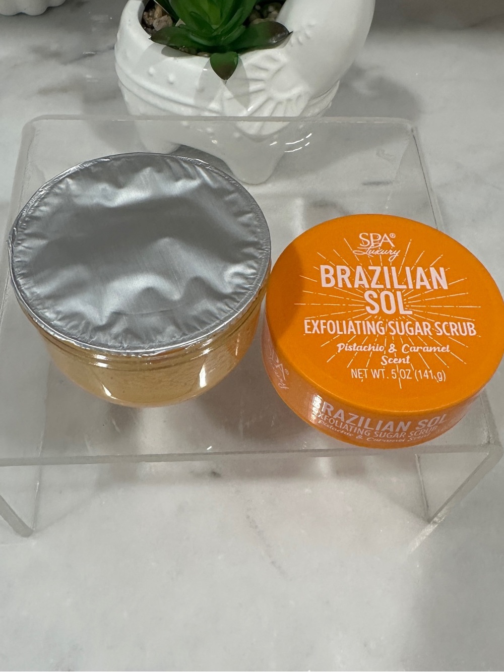 SPA LUXURY BRAZILIAN Orchid Hibiscus Sol Exfoliating Sugar Body Scrub Bundle 3Pk - Picture 5 of 6